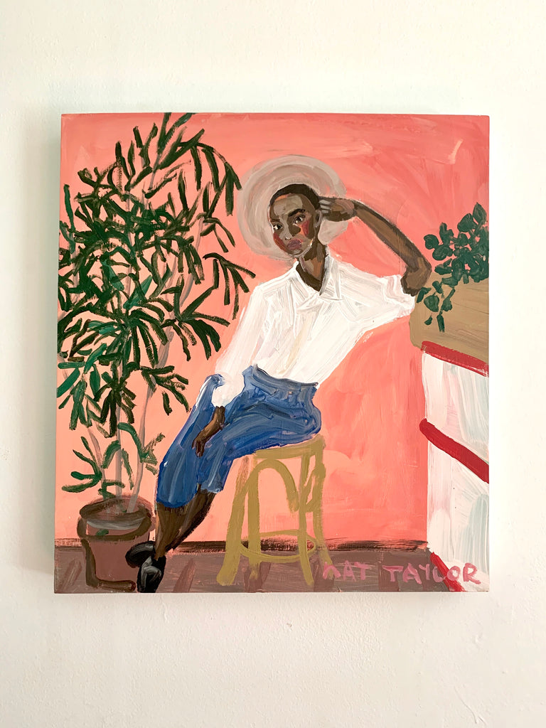 Coral Room with Amantle - 18x20” - Natalie Taylor