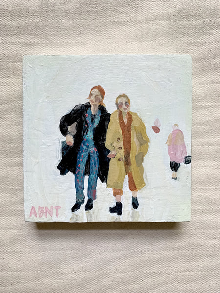 Street Style Study No. 4 - 5x5” - Natalie Taylor